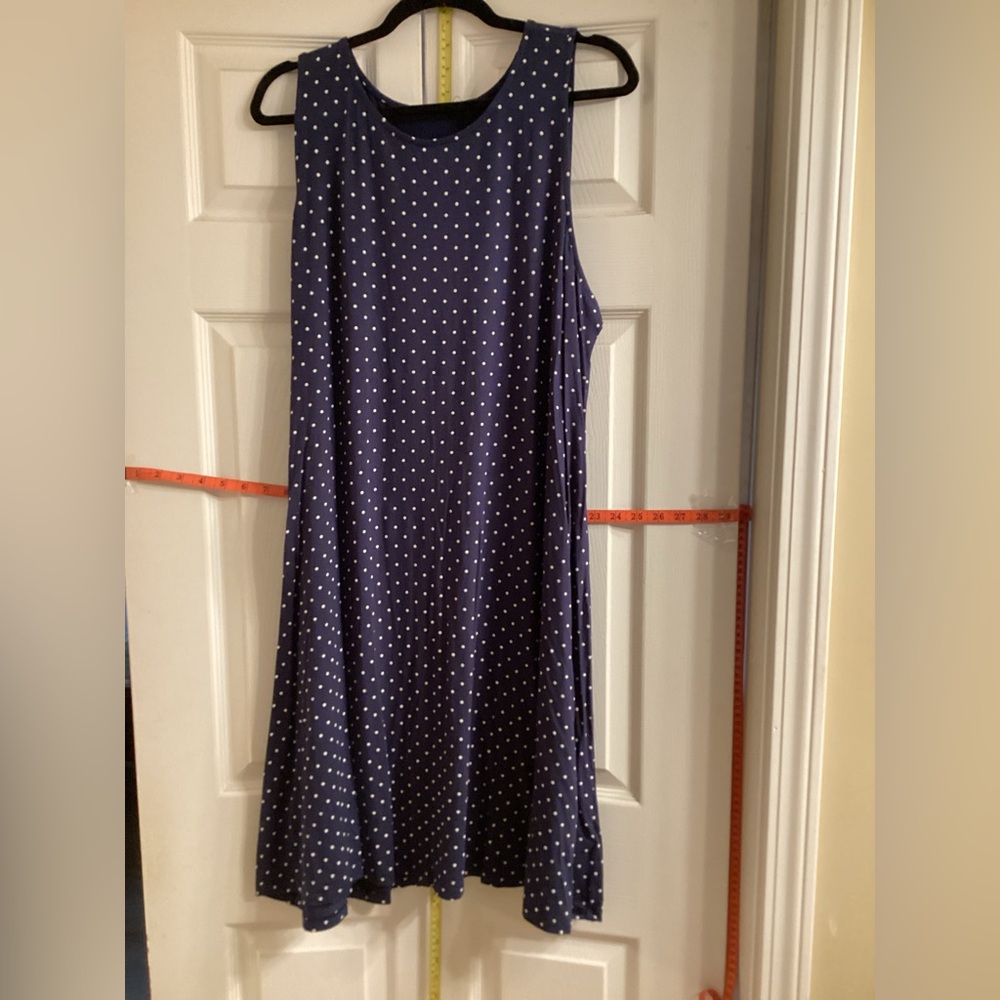 Polka Dot Sleeveless Dress